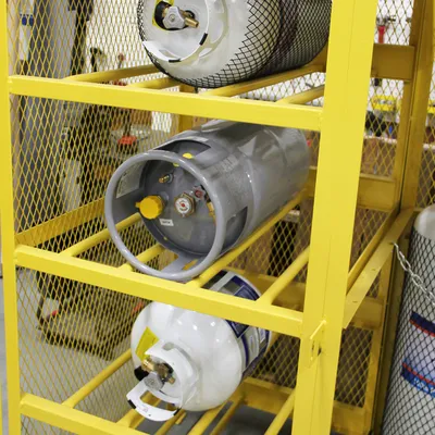 Gas Cylinder Cabinet F89042, 62"x40"x71"