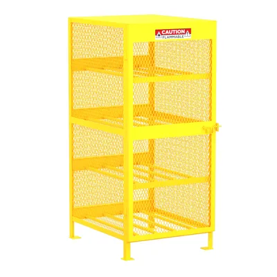 Gas Cylinder Cabinet F89046, 32"x40"x71"