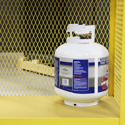 Gas Cylinder Cabinet F89047, 32"x40"x71"