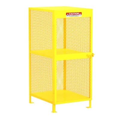 Gas Cylinder Cabinet F89047, 32"x40"x71"