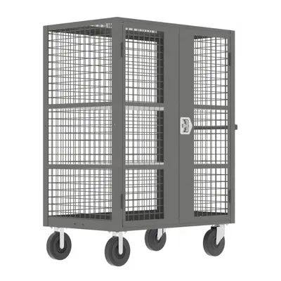 Security Cart F89058VCGY, 2,000 lb. Capacity