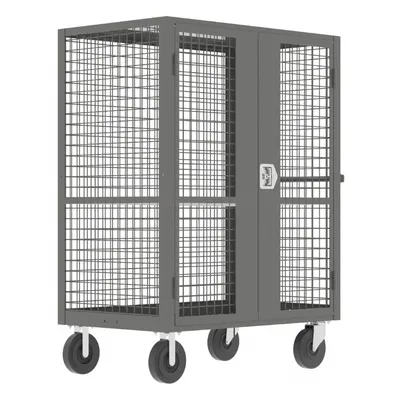 Security Cart F89059VCGY, 2,000 lb. Capacity