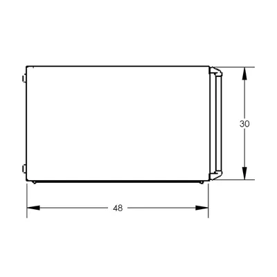 Security Cart F89060VCBL, 2,000 lb. Capacity
