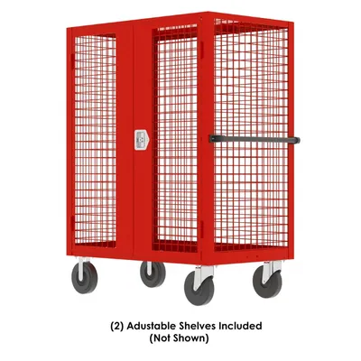 Security Cart F89060VCRD, 2,000 lb. Capacity