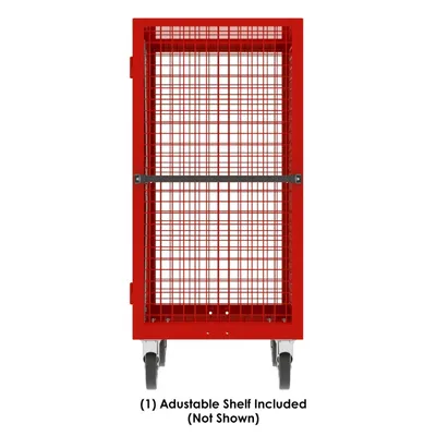 Security Cart F89061VCRD, 2,000 lb. Capacity