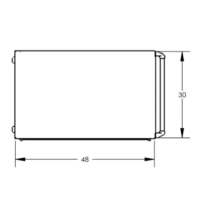 Security Cart F89061VCRD, 2,000 lb. Capacity