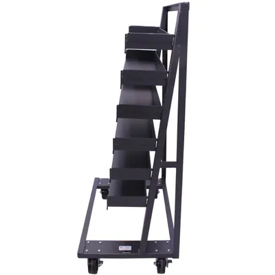 Valley Craft Heavy Duty A-Frame Cart 38x25x63 2,500 lbs. Side