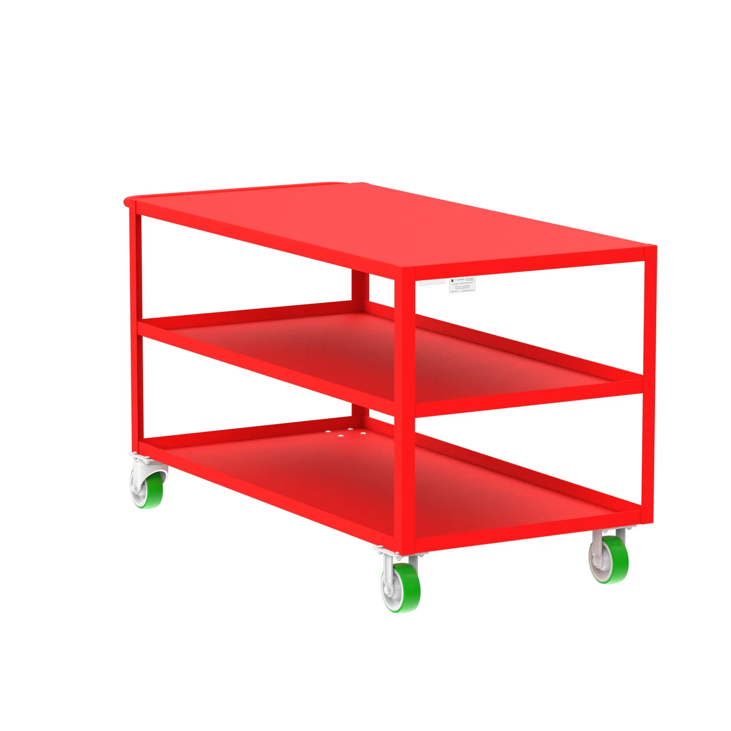 Utility Cart F89173RDPY, 2,000 lb. Capacity