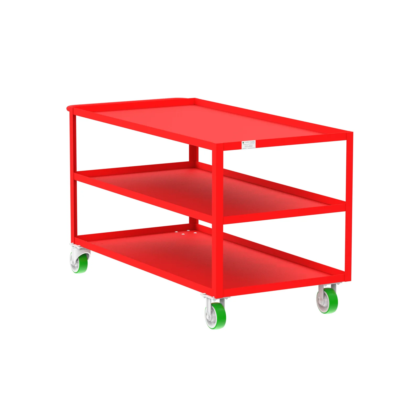Utility Cart F89174RDPY, 2,000 lb. Capacity