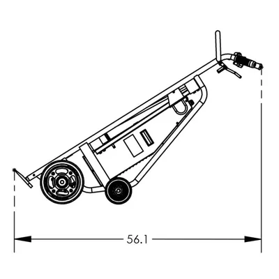 Drum Hand Truck F89503C, 800 lb. Capacity BP #3