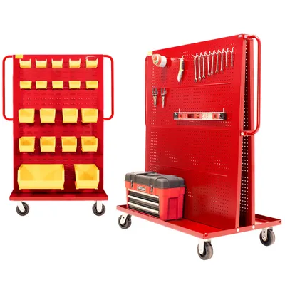 A-Frame Bin & Tool Cart F89547R, 1,000 lb. Capacity
