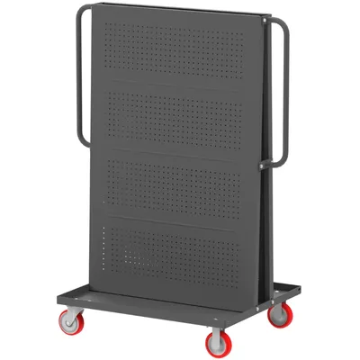 Valley Craft Gray A-Frame Tool Cart 36”x30”x62” 1,000 lbs. Side 2