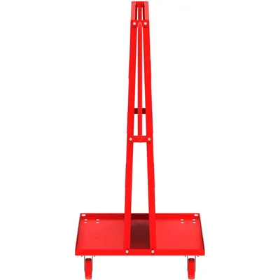Valley Craft Red A-Frame Tool Cart 36”x30”x62” 1,000 lbs. Side 3