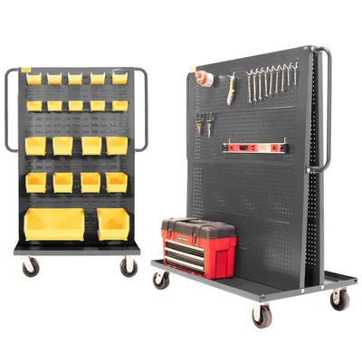 A-Frame Bin & Tool Cart F89551, 1,000 lb. Capacity