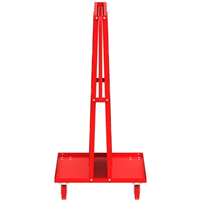 Valley Craft Red A-Frame Bin Cart 36”x30”x62” 1,000 lbs. Side 3