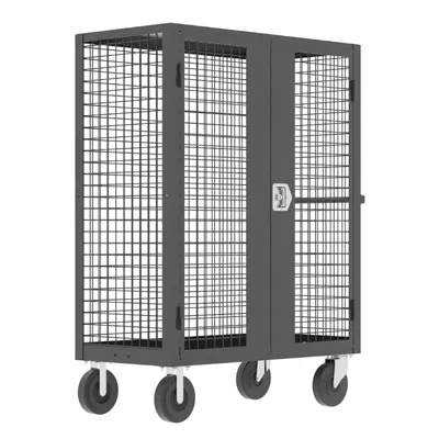 Security Cart F89557VCGY, 2,000 lb. Capacity