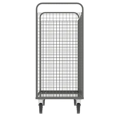 Valley Craft Gray Cage Cart (1) Adjustable Shelf 57x30x68 1,600 lbs. Long Side