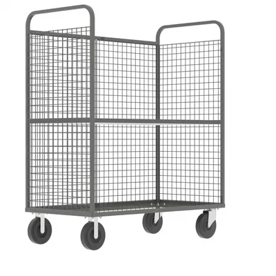 Cage Cart F89726VCGY, 1,600 lb. Capacity