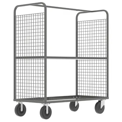 Cage Cart F89729VCGY, 1,600 lb. Capacity