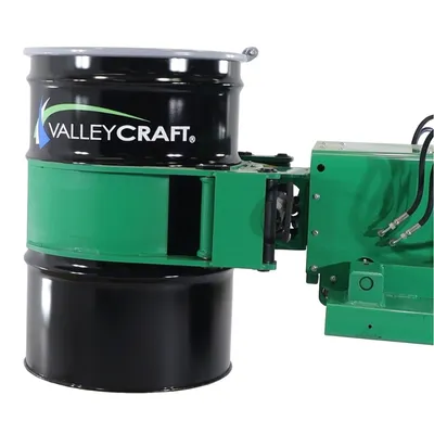 Valley Craft Green Battery Powered Drum Clamp 2,000 lb. Capacity Steel View