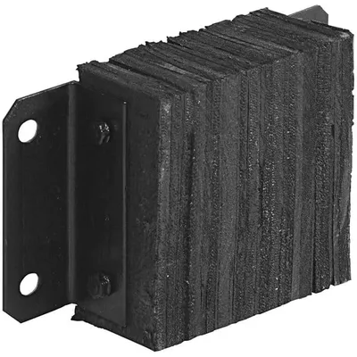 Vestil 1012-4.5 Laminated Rubber Dock Bumper