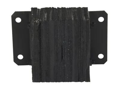Vestil 1012-4.5 Laminated Rubber Dock Bumper 3