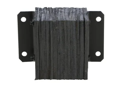 Vestil 1012-6 Laminated Rubber Dock Bumper 3