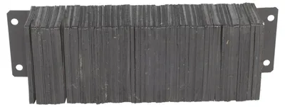 Vestil 1030-6 Laminated Rubber Dock Bumper 3