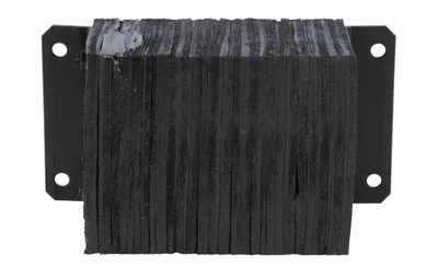 Vestil 1218-6 Laminated Rubber Dock Bumper 3