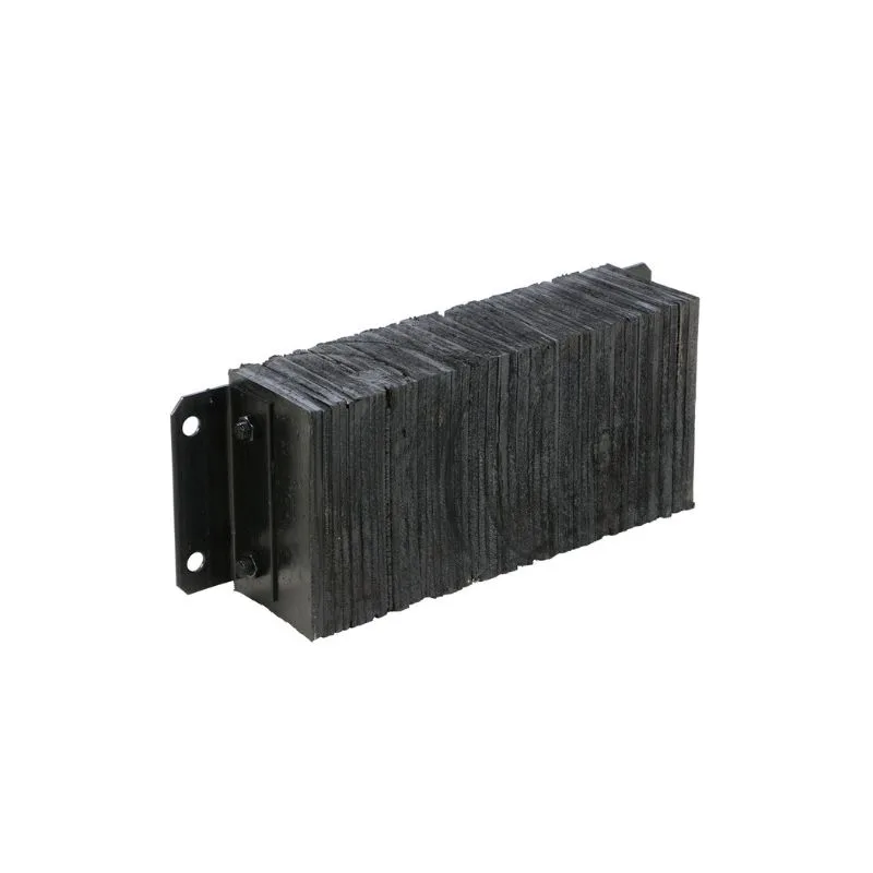 Vestil 1224-4.5 Laminated Rubber Dock Bumper