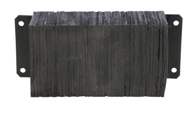 Vestil 1224-6 Laminated Rubber Dock Bumper 3