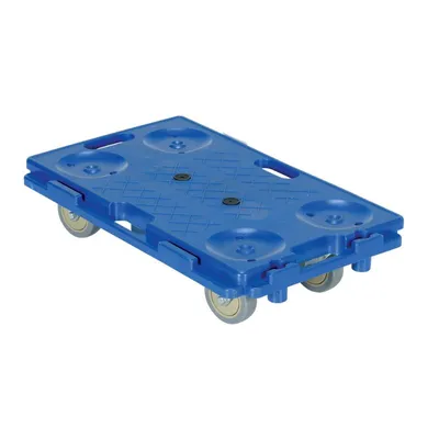 Vestil PCS-1626 Plastic Interlocking Dolly 250 Lb. Capacity