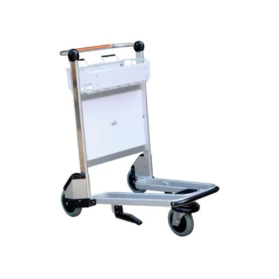 Vestil LUG-B Aluminum Nestable Multi-Use Cart with Brakes 550 Lb. Capacity