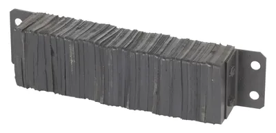 Vestil 624-4.5 Laminated Rubber Dock Bumper 2