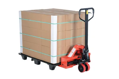 Vestil 6c905b188186 pallet jack shown from an alternate angle