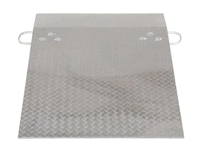 Vestil A-3048 Aluminum Hand Truck Dock Plates 3