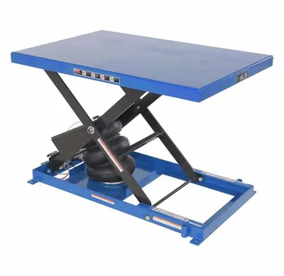 Vestil ABLT-1000 pneumatic lift table shown from an alternate angle