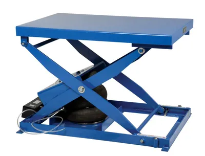 Vestil ABLT-2000 pneumatic lift table shown from an alternate angle