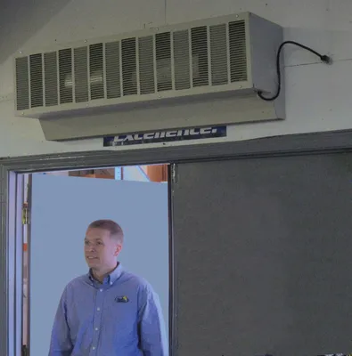 Vestil ACURT-60 industrial fan shown from an alternate angle