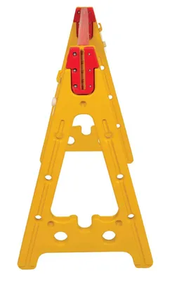Vestil AFB-44 Plastic A-Frame Barricade 3