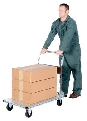 Vestil AFT-36-NM platform cart shown from an alternate angle