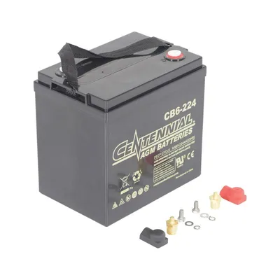 Vestil AGM-UPG-4-6V Upgrade Battery (4-Pack)