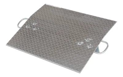 Vestil AH-3024 Aluminum Hand Truck Dock Plates 2