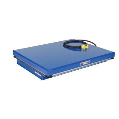 Vestil AHLT-4048-3-43 Steel Rotary Air Hydraulic Scissor Lift Table