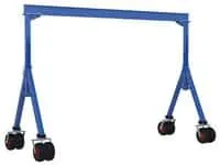 Vestil AHS-4-15-7-PNU Steel Adjustable Height Gantry Crane