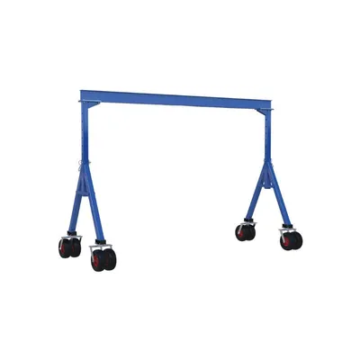 Vestil AHS-4-15-7-PNU Steel Adjustable Height Gantry Crane