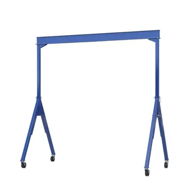 Vestil AHS-8-15-12 Steel Adjustable Height Gantry Crane