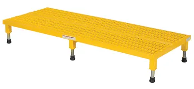 Vestil AHW-L-2460 step stool shown from an alternate angle