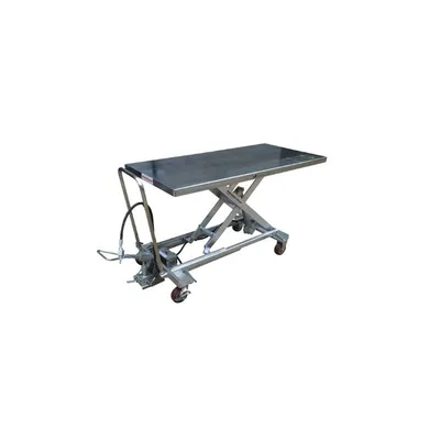 Vestil AIR-1000-LD-PSS pneumatic lift table shown from an alternate angle