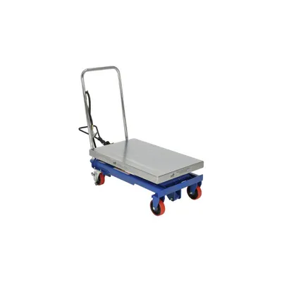 Vestil AIR-1000 pneumatic lift table shown from an alternate angle